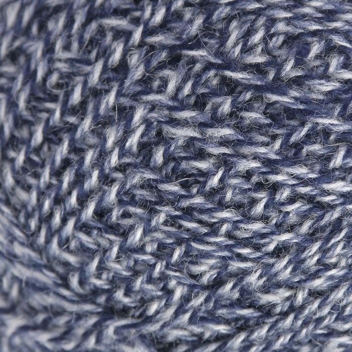 Пряжа "Зимняя" 50% шерсть, 50% ПАН 345м/100гр (Гор.дым+байкал+м.син.)