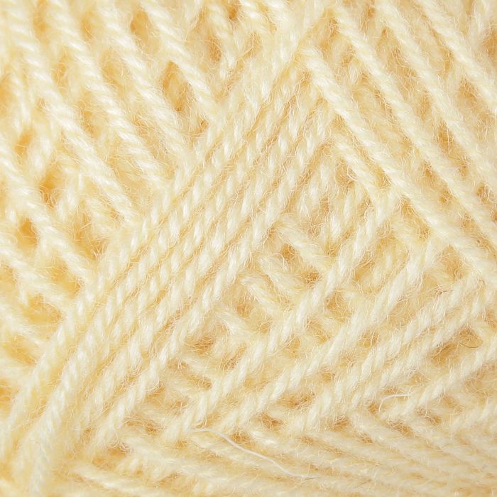 Пряжа "Зимняя" 50% шерсть, 50% ПАН 345м/100гр (Шампанское)