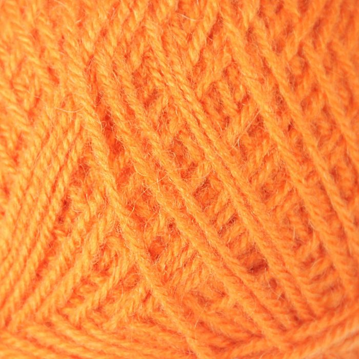 Пряжа "Зимняя" 50% шерсть, 50% ПАН 345 м/100 гр (Грязно оранжевый)