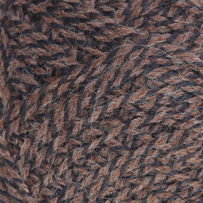 Пряжа "Престиж" 30% шерсть, 70% ПАН 400м/100гр (Кофе+флотский)