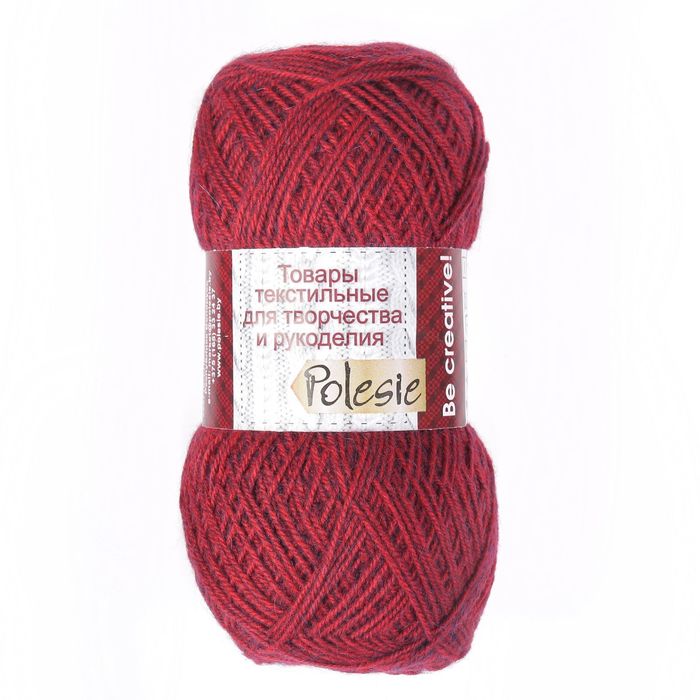 Пряжа "Престиж" 30% шерсть, 70% ПАН 400м/100гр (Красный бархат)