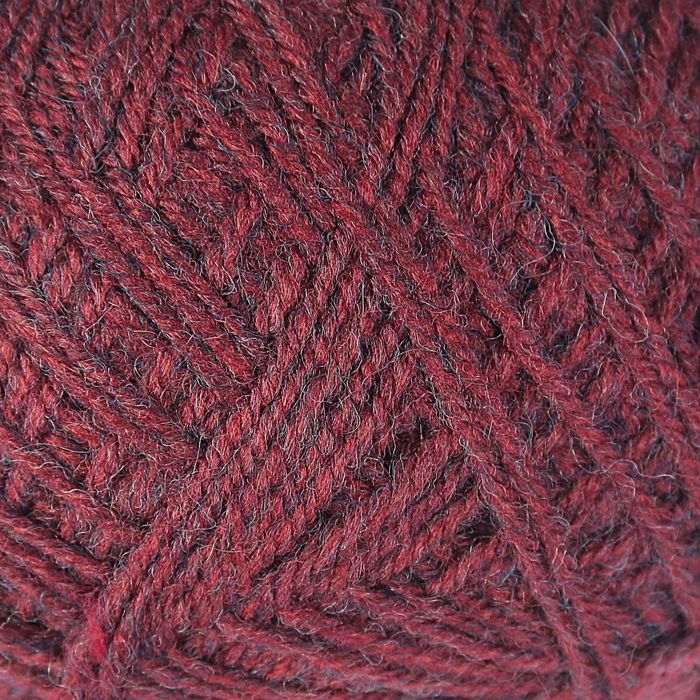 Пряжа "Престиж" 30% шерсть, 70% ПАН 400м/100гр (Темное бордо)