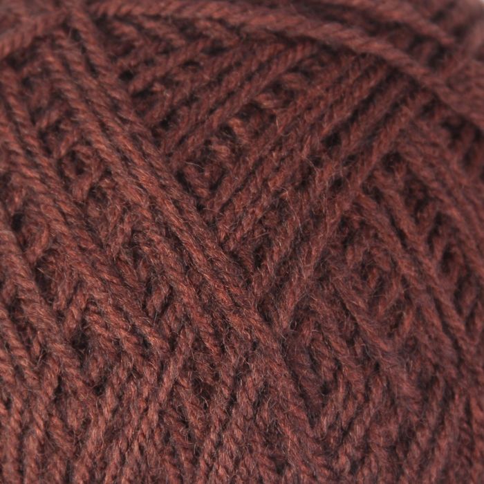 Пряжа "Престиж" 30% шерсть, 70% ПАН 400м/100гр (Коричневый каштан)