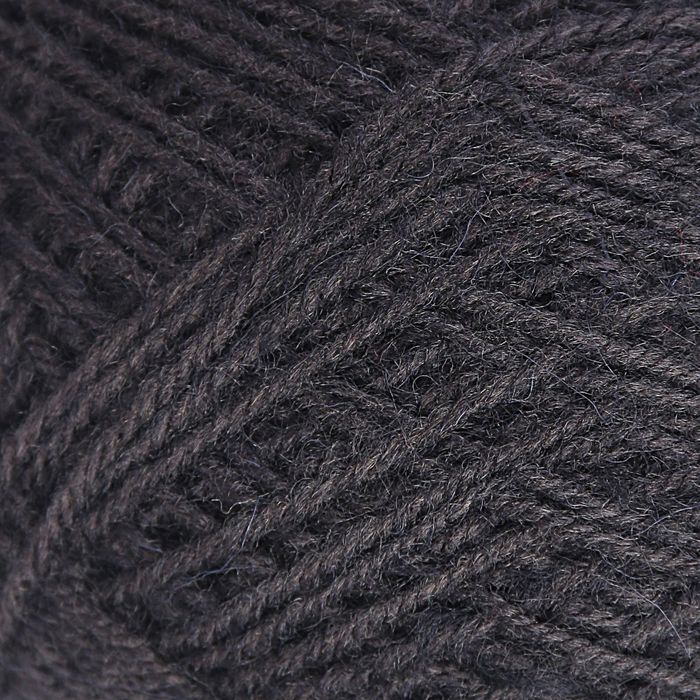 Пряжа "Престиж" 30% шерсть, 70% ПАН 400м/100гр (Черный тарантул)