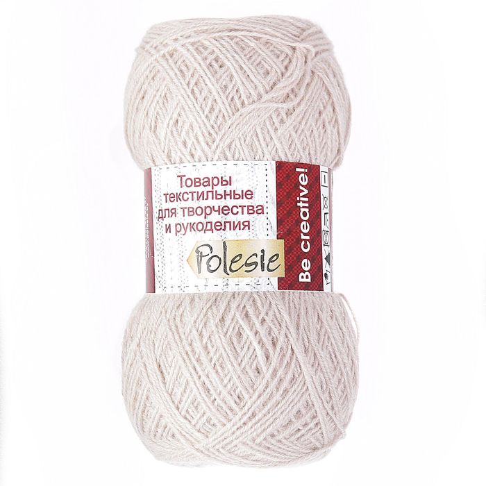 Пряжа "Престиж" 30% шерсть, 70% ПАН 400м/100гр (Топленое молоко)
