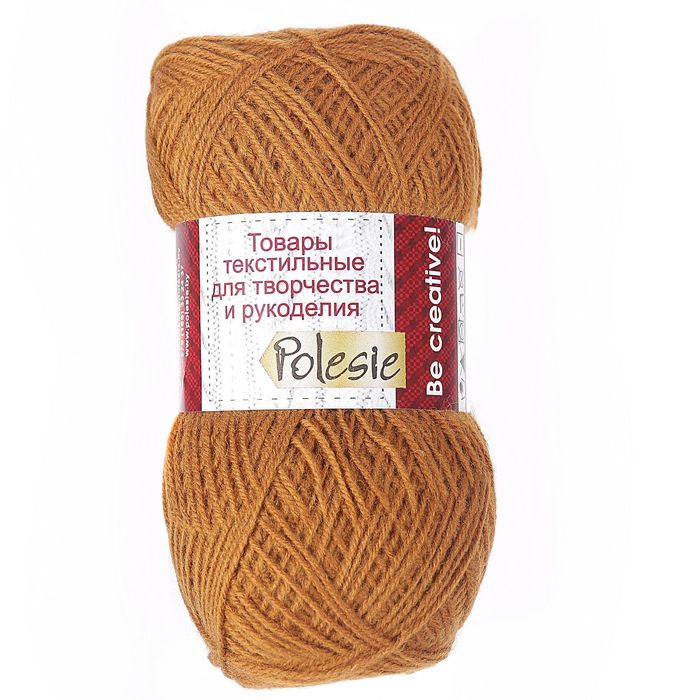 Пряжа "Престиж" 30% шерсть, 70% ПАН 400м/100гр (Судан.коричневый)