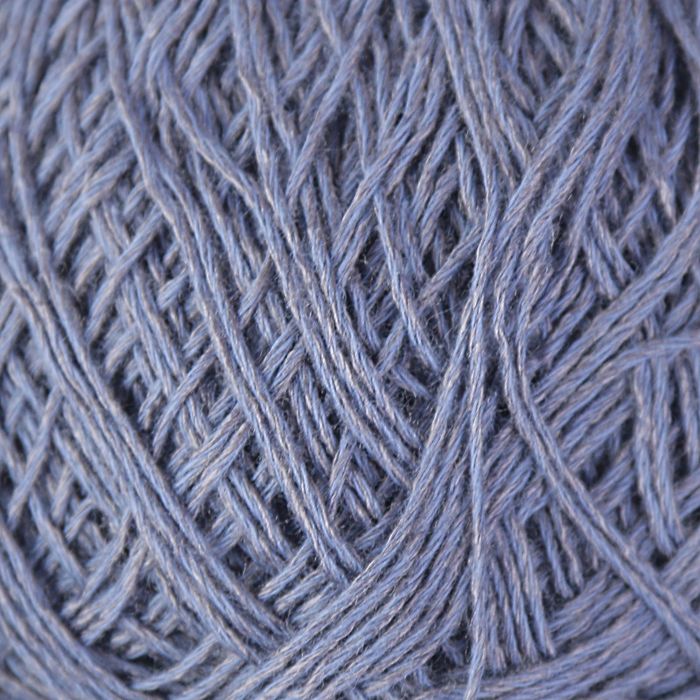 Пряжа "Летняя рапсодия" 50% хлопок, 50% ПАН 500м/100гр (Черн.жемчуг+габардин)