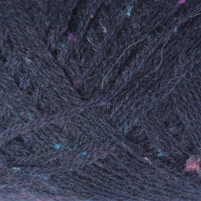 Пряжа "Фейерверк" 35% шерсть, 65% ПАН 415м/100гр (м. синий)