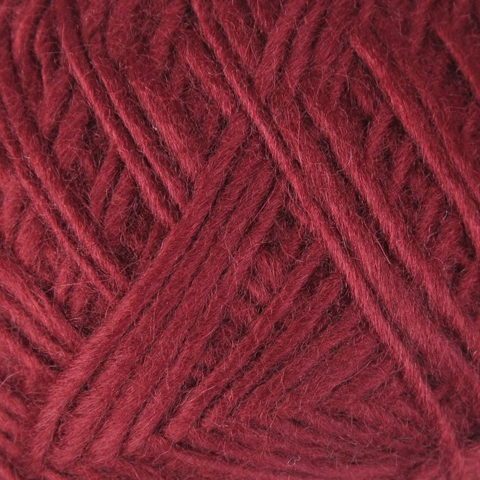 Пряжа "Дивная" 50% шерсть, 50% ПАН  260м/100гр (Св. бордовый)