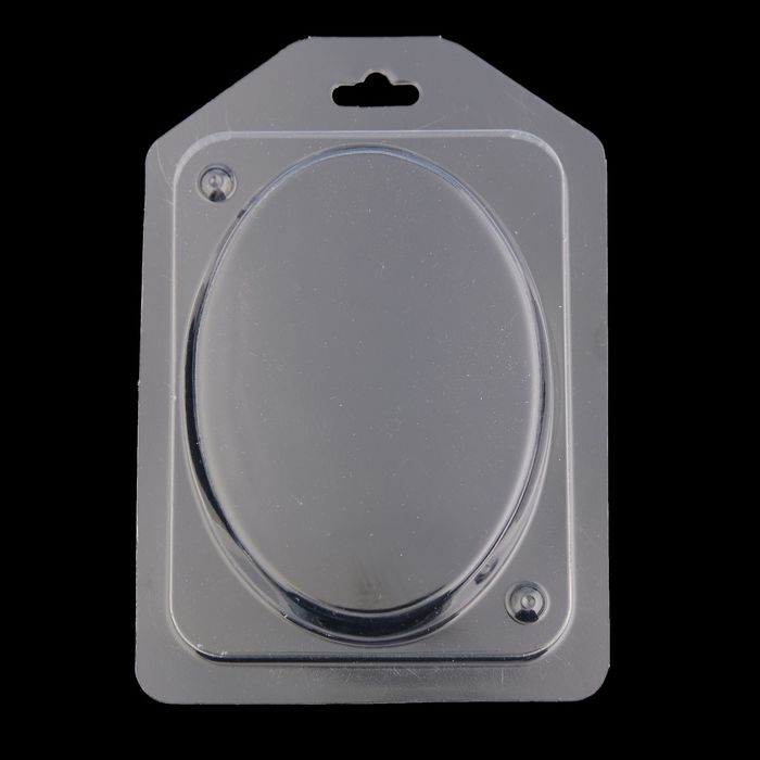 Пластиковая форма для мыла "Овал большой" 11х8 см