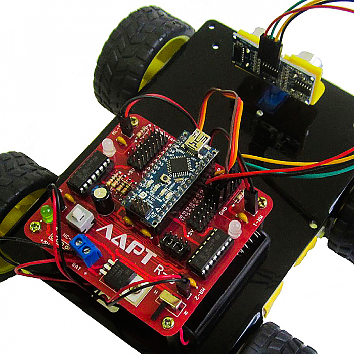 Электронный конструктор "Робот Скиф", 56 деталей