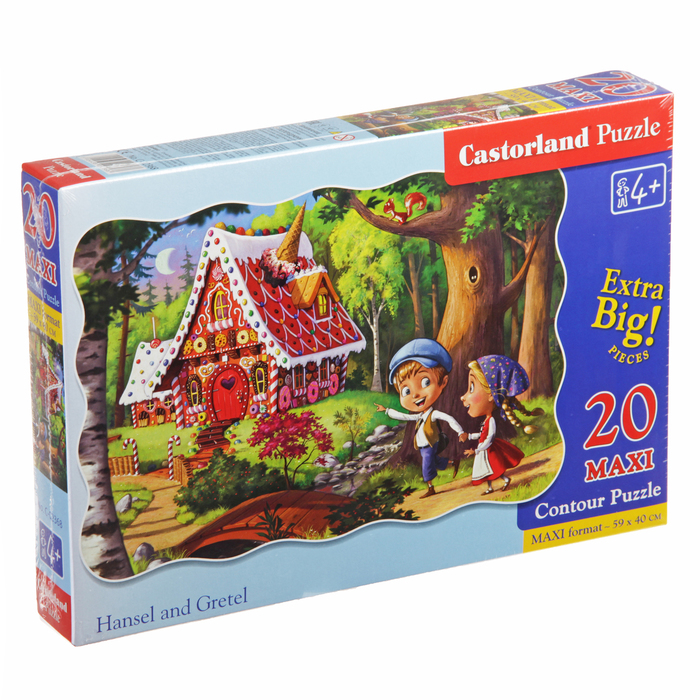 Макси-пазлы «Пряничный домик», 20 элементов