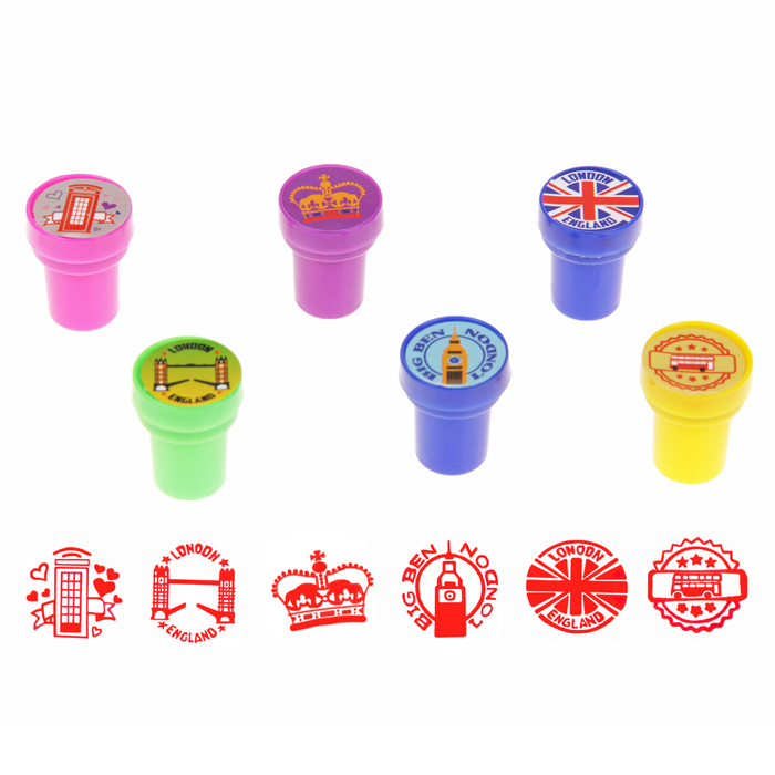 Печать цветная "Лондон", набор 6 шт