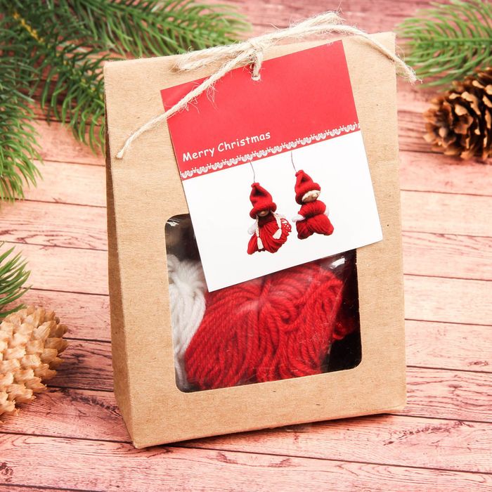 Набор для творчества "Создай новогоднюю подвеску" набор 2 шт