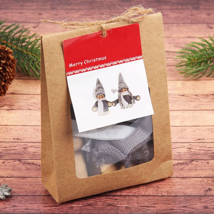 Набор для творчества "Создай новогоднюю подвеску" набор 2 шт