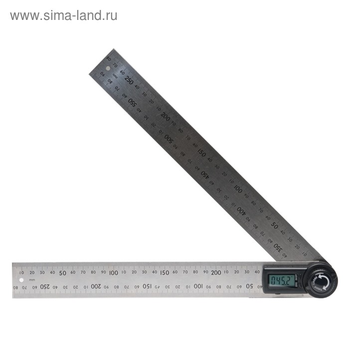 Угломер электронный ADA AngleRuler 30, диапазон 0-360°, точность 0.3°, разрешение 0.1° угломер электронный ada anglemeter 45 а00408 0 225° ±0 1° от 10 до 50°с 1 батарея 3в
