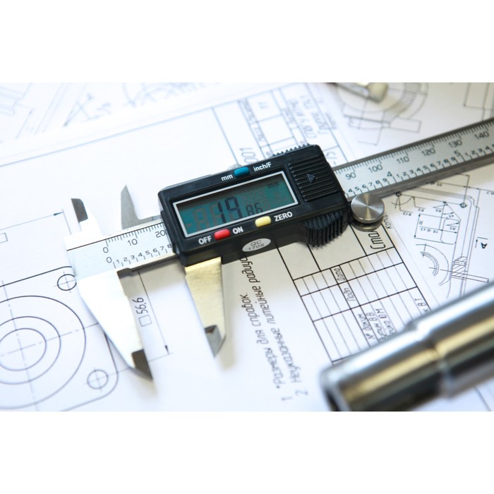 Штангенциркуль цифровой ADA Mechanic 150 А00379, 0-150 мм, разрешение 0.01 мм