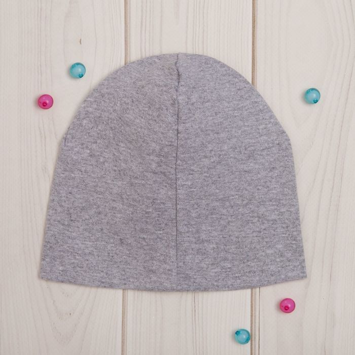 Шапка детская СМЕШАРИКИ "Друзья: Крош и Ёжик" р-р 49 (1-3 года) 100%хл