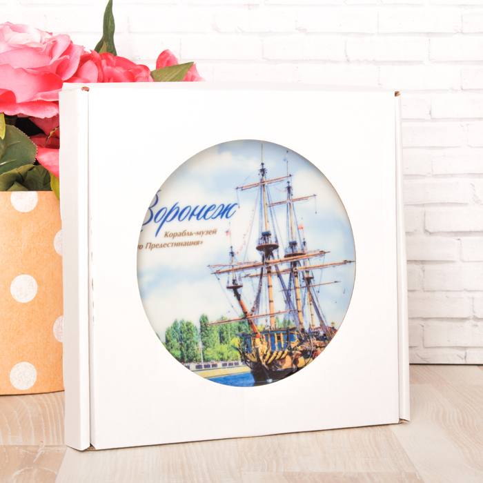 Тарелка с сублимацией «Воронеж. Гото Предестинация», 20 см