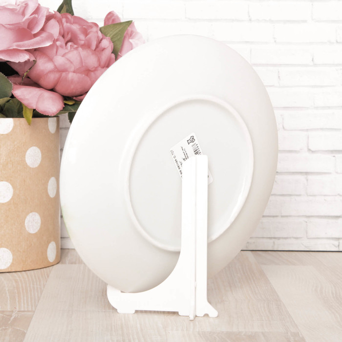 Тарелка с сублимацией «Новосибирск. Собор во имя Александра Невского. Акварель»