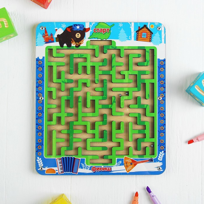 Лабиринт большой "Зимушка"