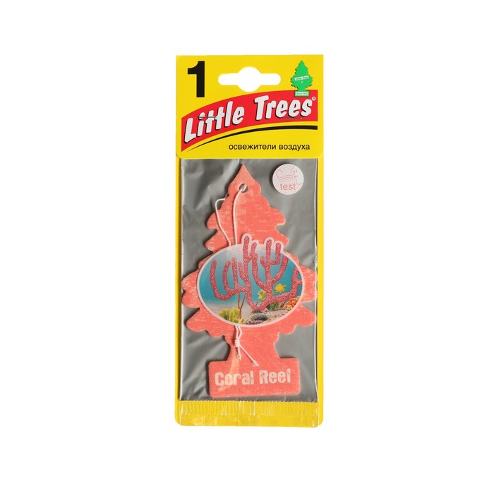 Ароматизатор Ёлочка Коралловый Риф  , Coral Reef