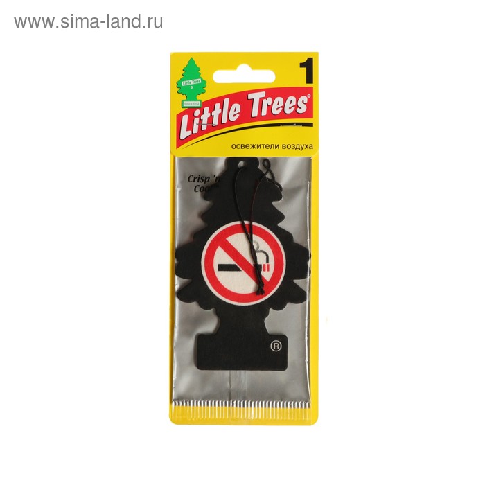 

Ароматизатор Ёлочка Little Trees Не курить, No Smoking