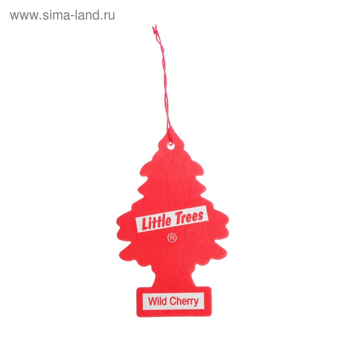 Ароматизатор Ёлочка Little Trees Дикая вишня, Wild Cherry