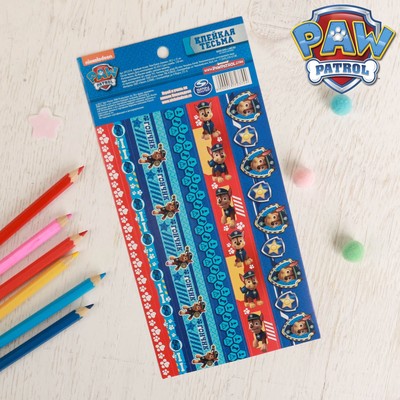 Щенячий патруль. Наклейки - клейкая тесьма "Гончик", 10,5 x21 см