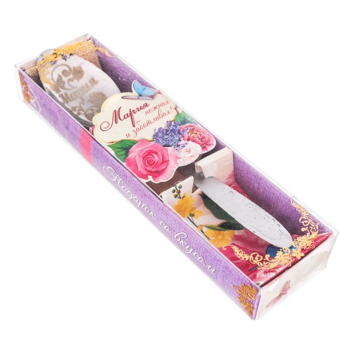 Ложка в подарочной коробке "Мария"