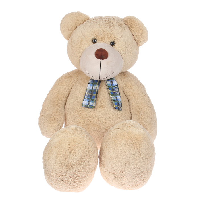 Мягкая игрушка "Мишка Ники", цвет бежевый, 150 см
