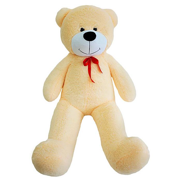 Мягкая игрушка "Мишка Федор", цвет персиковый, 145 см