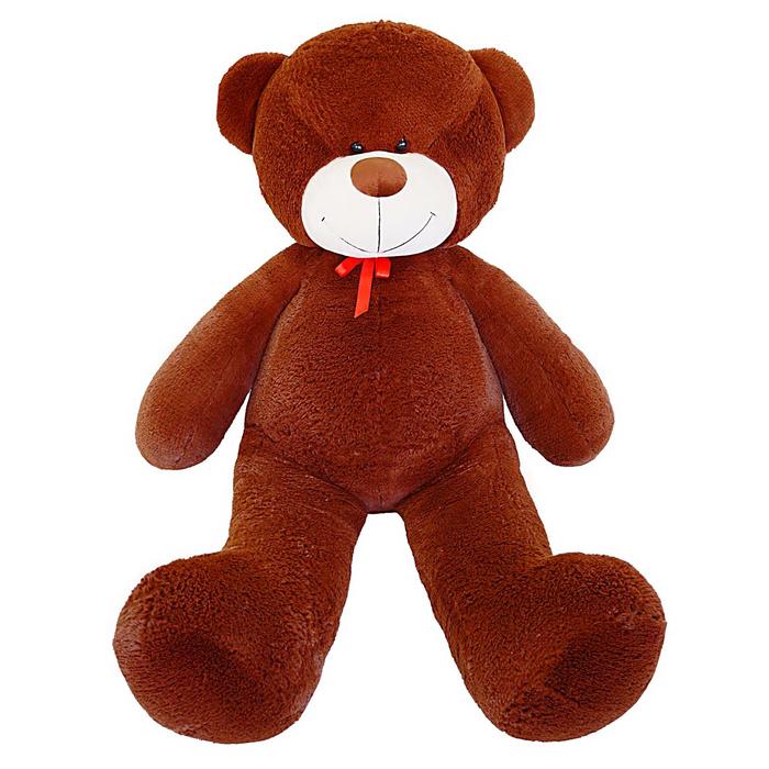 Мягкая игрушка "Мишка Федор", цвет коричневый, 170 см