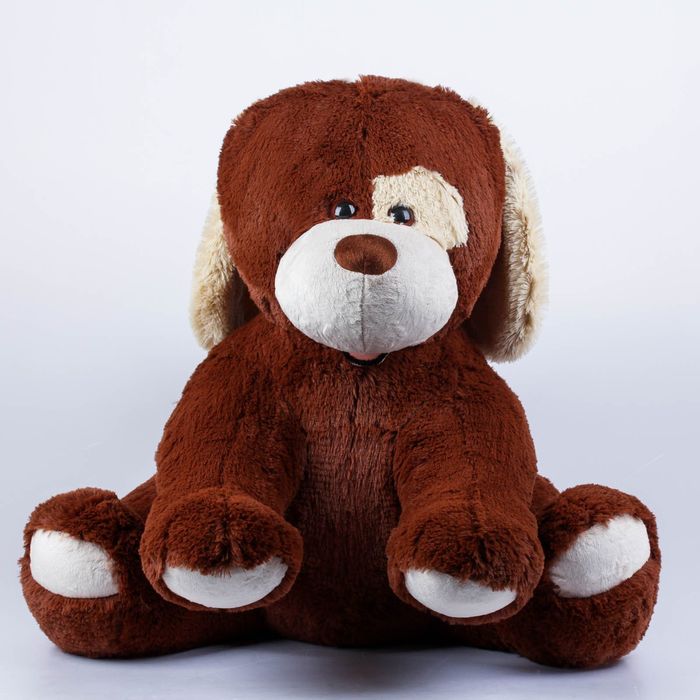 Мягкая игрушка "Собака Джек", цвет коричневый, 85 см