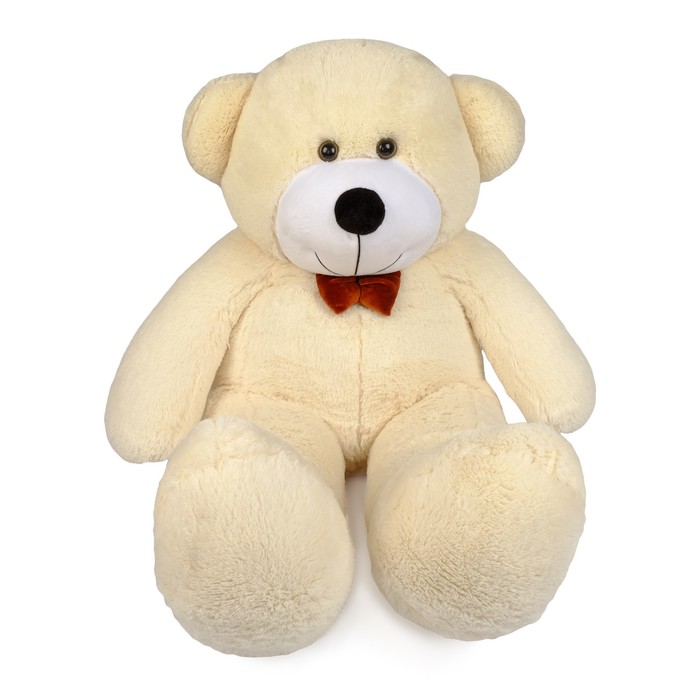 Мягкая игрушка Premium Quality "Мишка Потап", цвет молочный, 120 см