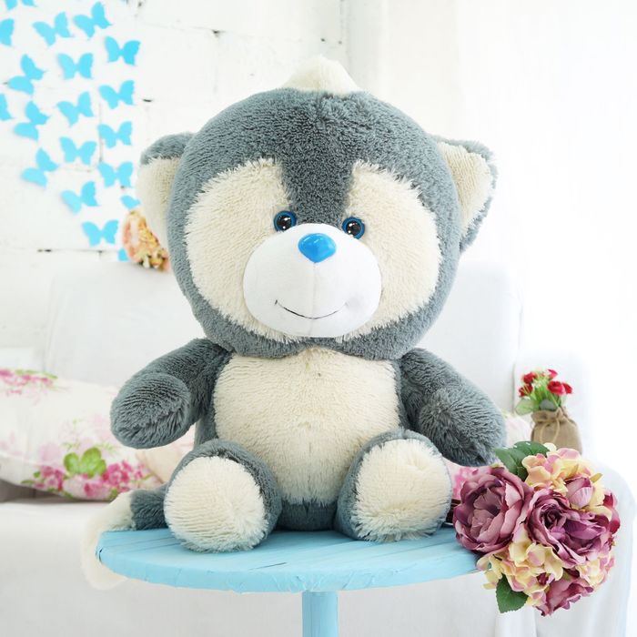 Мягкая игрушка "Енотик Холли", цвет дымчатый, 70 см