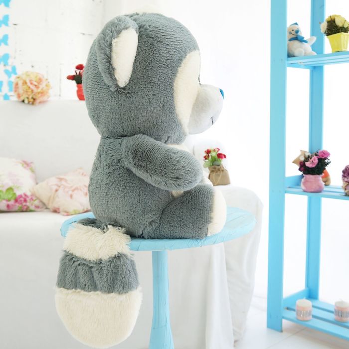 Мягкая игрушка "Енотик Холли", цвет дымчатый, 70 см