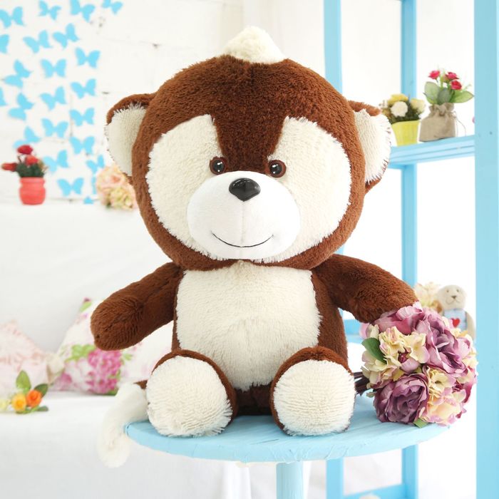 Мягкая игрушка "Енотик Холли", цвет коричневый, 70 см