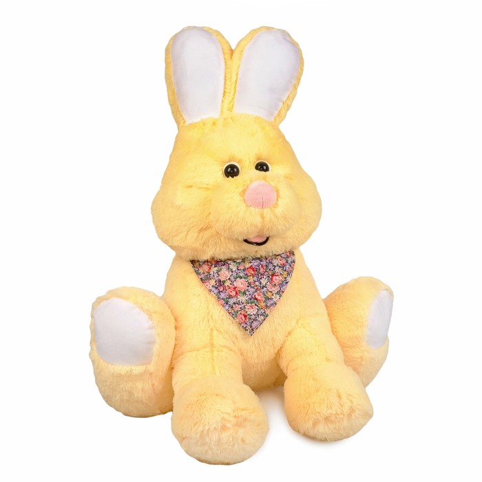 Мягкая игрушка "Зайчик Роджер", цвет персиковый, 75 см