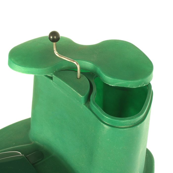 Биотуалет Rostok, компостирующий, торфяной, 100 л, зелёный