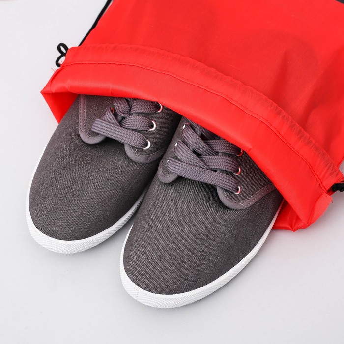 Мешок для обуви "Быть первым, быть лучшим!"