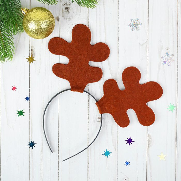 Карнавальный ободок-ушки "Оленёнок"