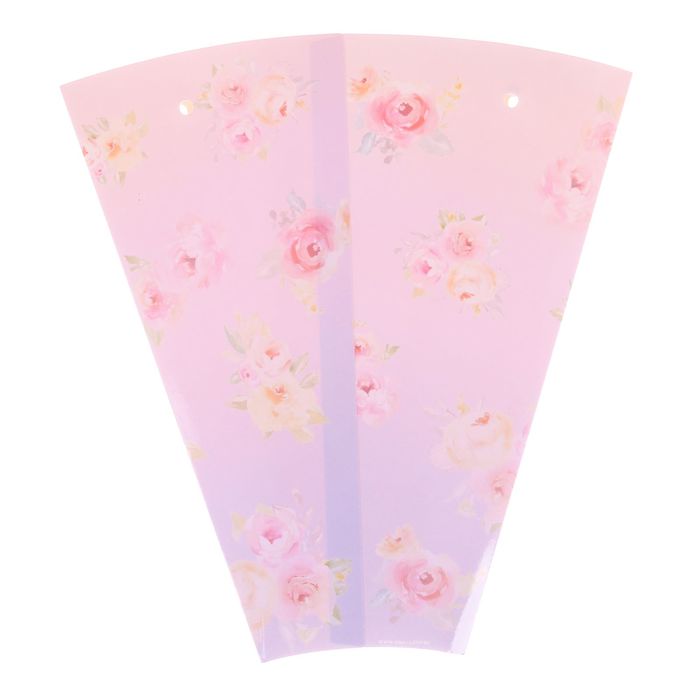 Конверт–конус для цветов «Самой прекрасной», 8 × 26,5 см