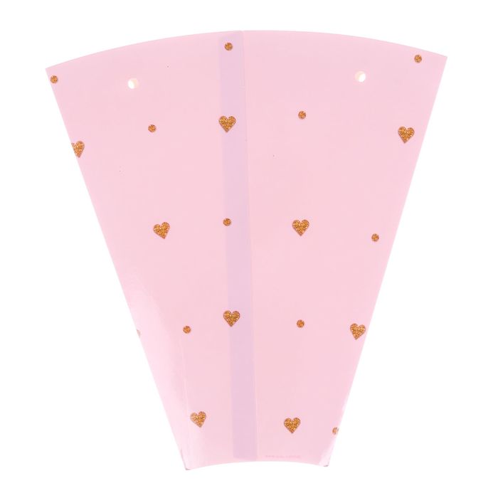 Конверт–конус для цветов «Самой милой», 8 × 26,5 см