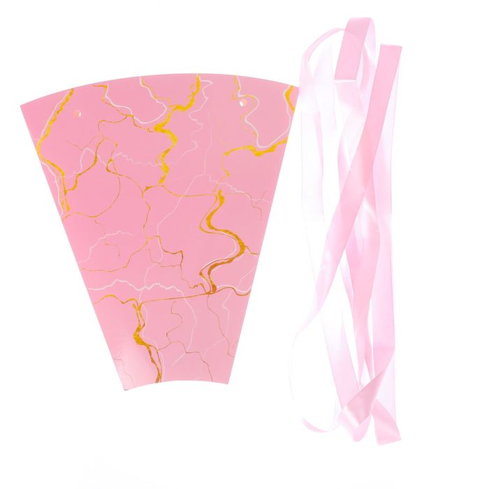 Конверт–конус для цветов «Прекрасный подарок», 8 × 26,5 см