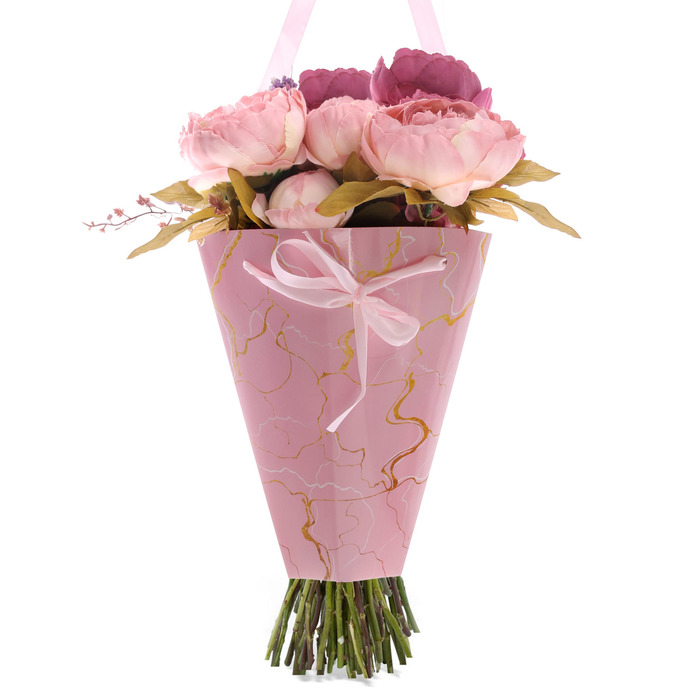 Конверт–конус для цветов «Прекрасный подарок», 8 × 26,5 см