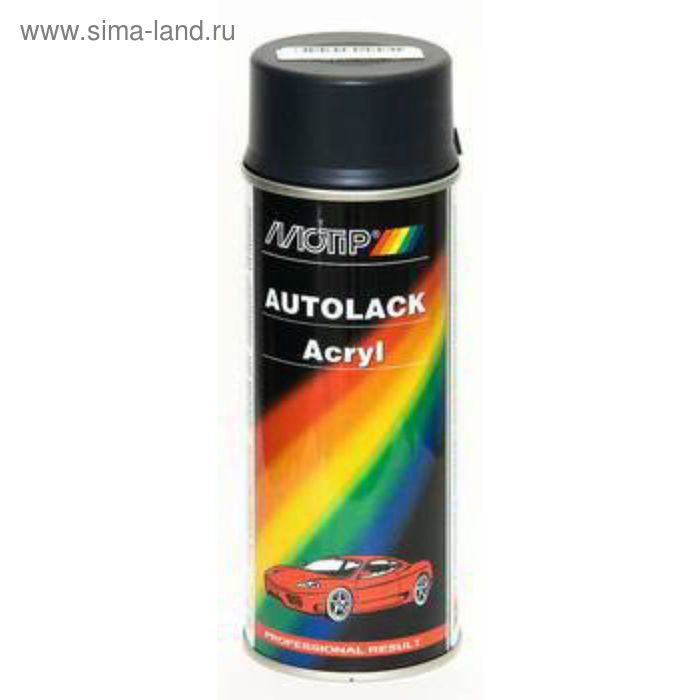 Краска-спрей для бампера ВАЗ 2110 графит, 400 мл, MOTIP