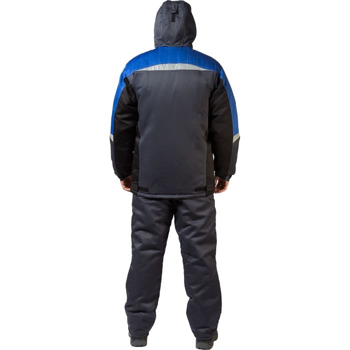 Куртка утеплённая "Таймыр", размер 44-46, рост 182-188 см, цвет серо-синяя