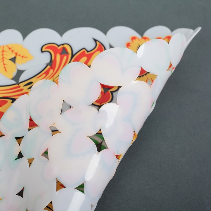 Коврик в раковину "Жар-птица" 26х28 см, прямоугольный