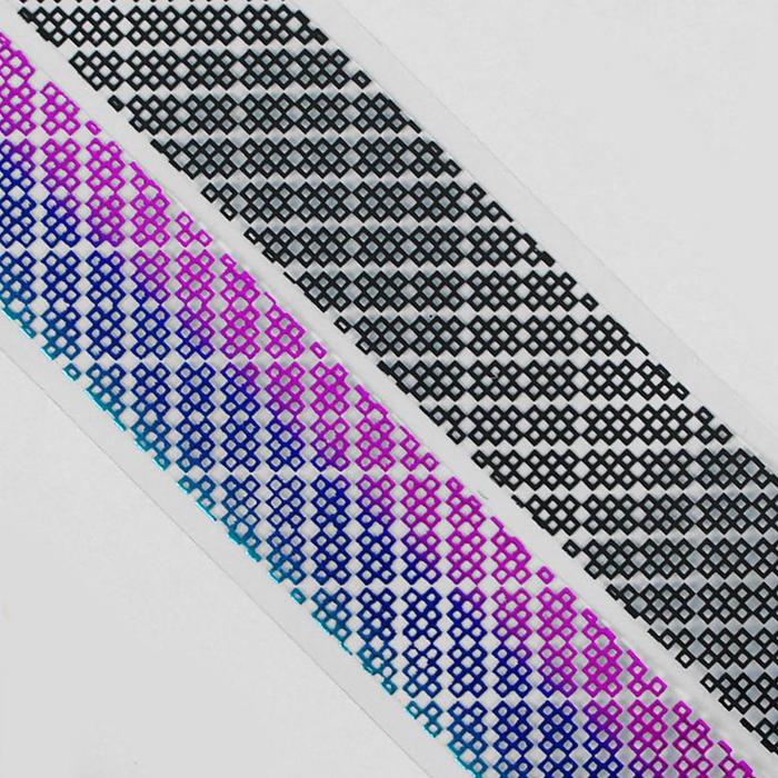 Слайдер-дизайн для ногтей "Узоры", цвета МИКС